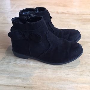 H&M Black ankle boots kids size 11.5
